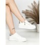 Sneakers Dama BK-56-6 WHITE-SILVER | ABLOOM