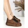 Sneakers Dama 6WL1 BROWN-LEOPARD | MEI