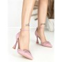 Sandale Dama cu Toc Subtire 6DC8 PINK | MEI