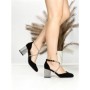 Sandale Dama cu Toc Gros 6XKK19 BLACK | MEI