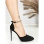 Sandale Dama cu Toc Subtire 6DC5 BLACK | MEI