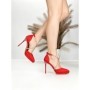 Sandale Dama cu Toc Subtire 6DC6 RED | MEI