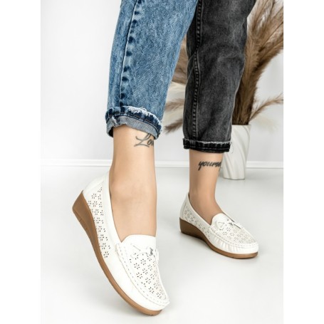 Pantofi Casual Dama JM728 BLANCO | ANNALISE