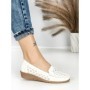 Pantofi Casual Dama JM728 BLANCO | ANNALISE