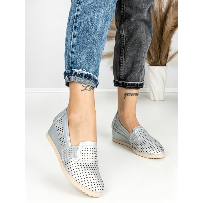 Pantofi Casual Dama JM222J PLATA | ANNALISE