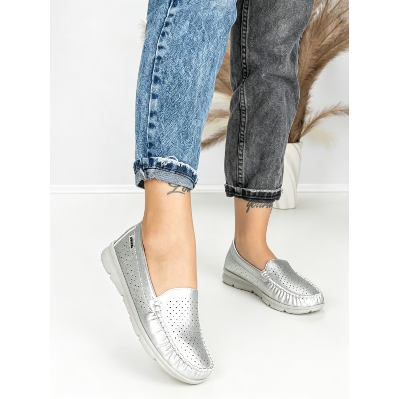Pantofi Casual Dama JM152Q PLATA | ANNALISE