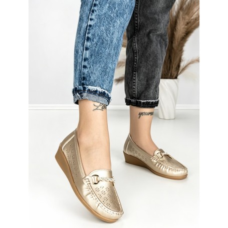 Pantofi Casual Dama JM079 ORO | ANNALISE