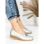 Pantofi Casual Dama JM079 PLATA | ANNALISE