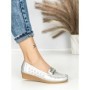 Pantofi Casual Dama JM079 PLATA | ANNALISE