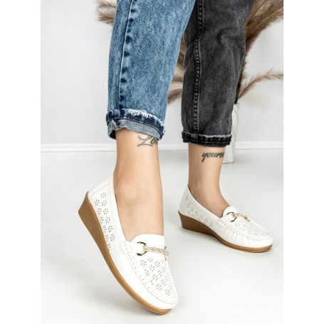 Pantofi Casual Dama JM079 BLANCO | ANNALISE