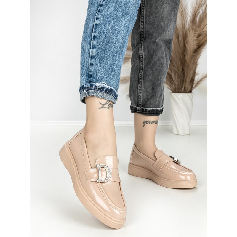 Pantofi Casual Dama JM232 NUDE | ANNALISE