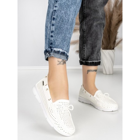 Pantofi Casual Dama JM153Q BLANCO | ANNALISE