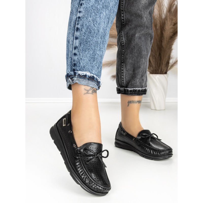 Pantofi Casual Dama JM153Q NEGRO | ANNALISE