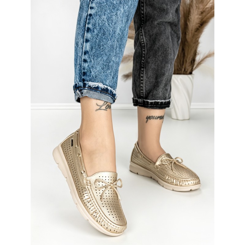 Pantofi Casual Dama JM153Q ORO | ANNALISE