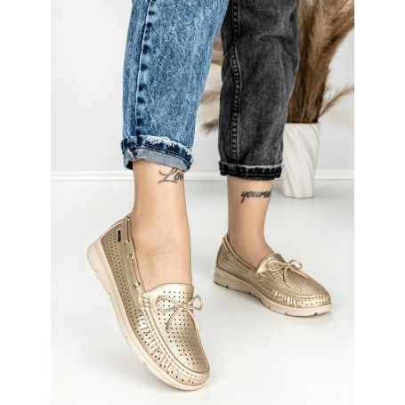 Pantofi Casual Dama JM153Q ORO | ANNALISE