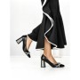 Pantofi cu Toc Gros DD89933 BLACK | ABLOOM