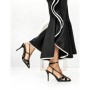 Sandale Dama cu Toc Subtire SY-30 BLACK | ABLOOM