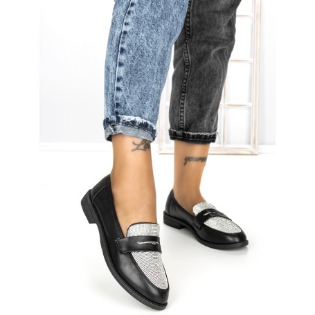 Pantofi Casual Dama HS8336-1 BLACK | ABLOOM