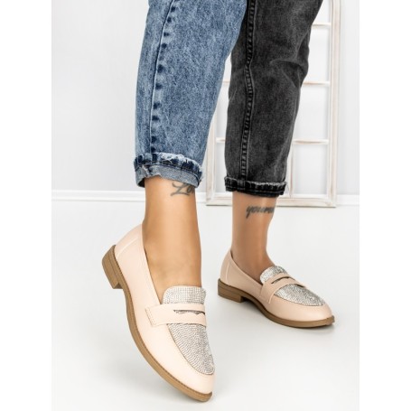 Pantofi Casual Dama HS8336-1 NUDE | ABLOOM