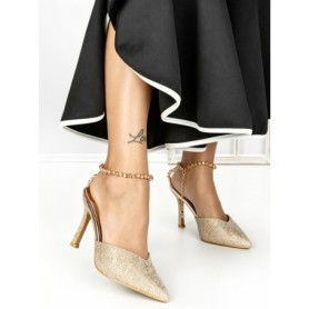 Pantofi Stiletto K712 CHAMPAGNE | ABLOOM