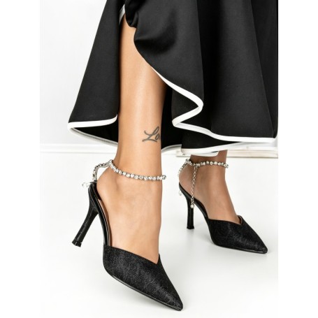 Pantofi Stiletto K712 BLACK | ABLOOM