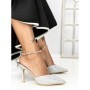 Pantofi Stiletto K712 SILVER | ABLOOM