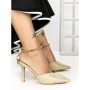 Pantofi Stiletto K712 GOLD | ABLOOM
