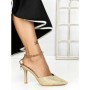 Pantofi Stiletto K712 GOLD | ABLOOM