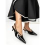 Pantofi cu Toc mic K726 BLACK | ABLOOM