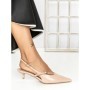 Pantofi cu Toc mic K726 NUDE | ABLOOM