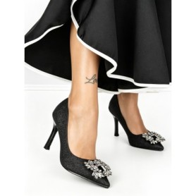 Pantofi Stiletto K705 BLACK | ABLOOM