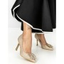 Pantofi Stiletto K705 GOLD | ABLOOM