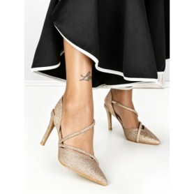 Pantofi Stiletto K702 CHAMPAGNE | ABLOOM