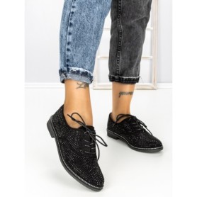 Pantofi Casual Dama JN-669 BLACK | ABLOOM