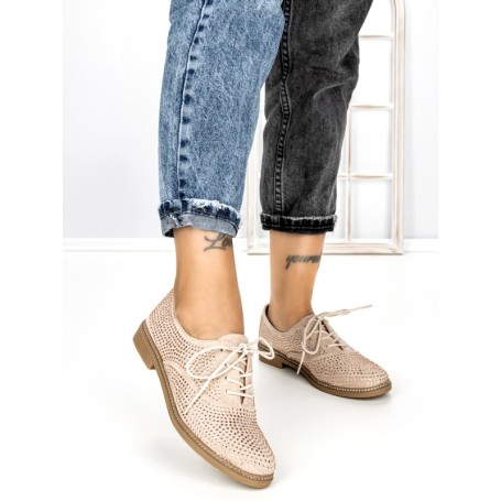Pantofi Casual Dama JN-669 NUDE | ABLOOM