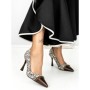 Pantofi Stiletto SY-12 BROWN | ABLOOM