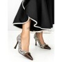 Pantofi Stiletto SY-12 BROWN | ABLOOM