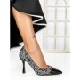 Pantofi Stiletto SY-12 BLACK | ABLOOM