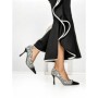 Pantofi Stiletto SY-12 BLACK-WHITE | ABLOOM