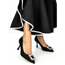 Pantofi Stiletto L8569P BLACK | ABLOOM