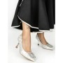 Pantofi Stiletto L8569P SILVER | ABLOOM