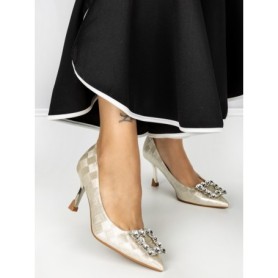 Pantofi Stiletto L8569P GOLD | ABLOOM