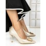 Pantofi Stiletto A7847-1 GOLD | ABLOOM