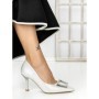 Pantofi Stiletto A7847-1 SILVER | ABLOOM