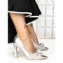 Pantofi Stiletto 77-553 SILVER | CM
