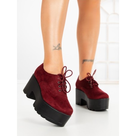 Pantofi Casual Dama 8651B BURDEOS | STEPS HIGHER
