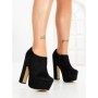 Botine cu Toc Gros 6716N NEGRO | STEPS HIGHER