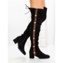 Cizme Dama cu Toc HFN-6128 BLACK | ANNALISE