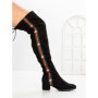 Cizme Dama cu Toc HFN-6128 BLACK | ANNALISE