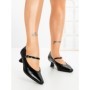 Pantofi cu Toc mic JM269E NEGRO | ANNALISE